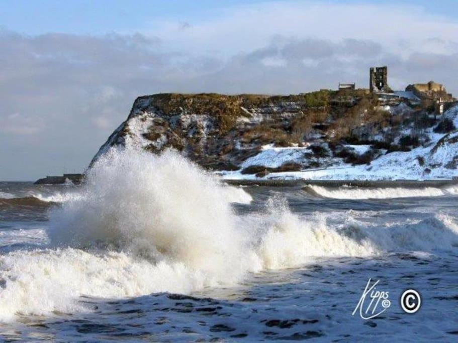 Lovely Semi-Beach 2X Pubs -5 Min Walk-Pets Welcome-Parking-Garden Scalby  Buitenkant foto